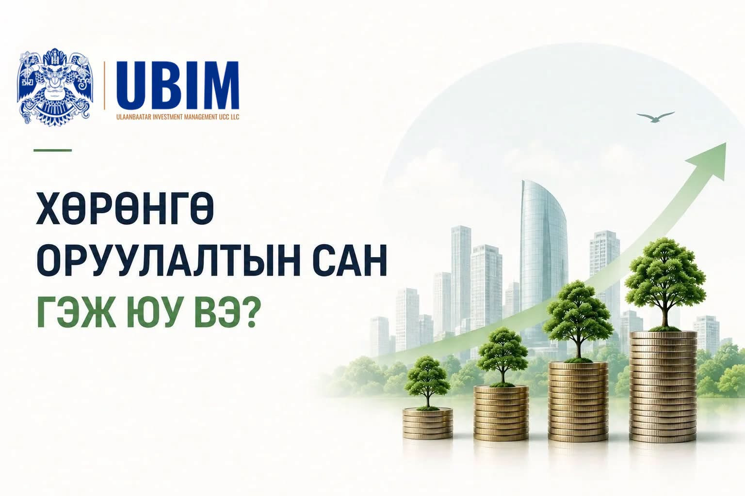 ХӨРӨНГӨ ОРУУЛАЛТЫН САН ГЭЖ ЮУ ВЭ?